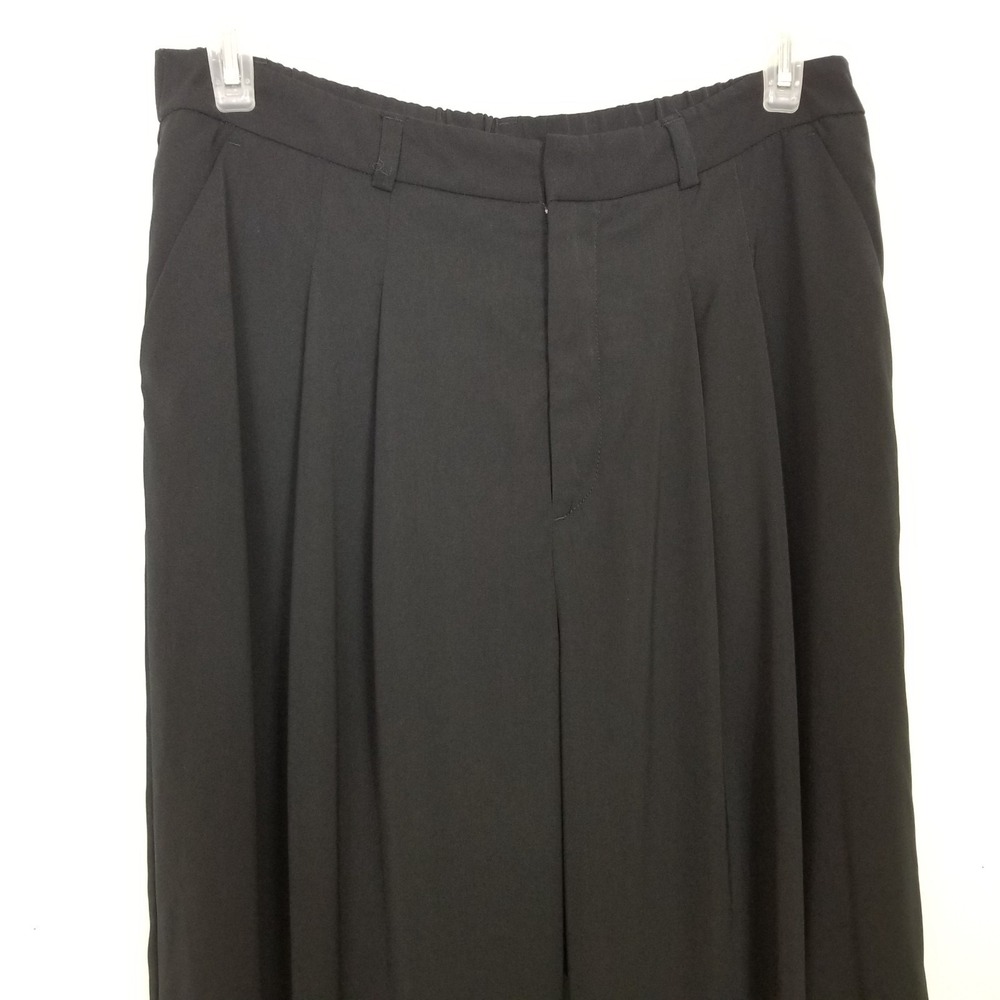 Maeve The Avery Black Wide-Leg Pants - Picture 3 of 11